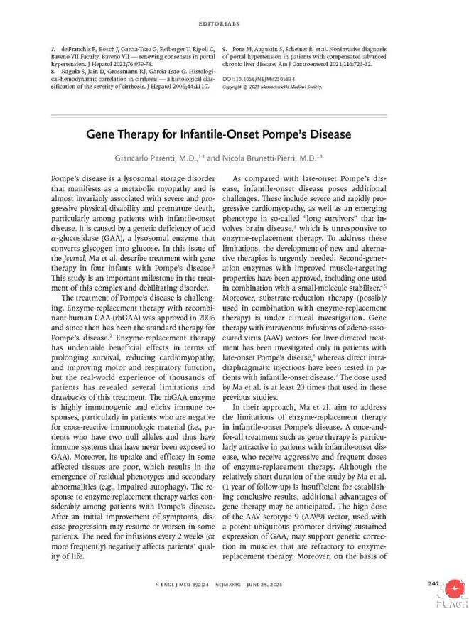 【微動(dòng)態(tài)】中國(guó)原創(chuàng)基因療法登頂《新英格蘭醫(yī)學(xué)雜志》嬰兒型龐貝病治療取得重大突破(圖2)